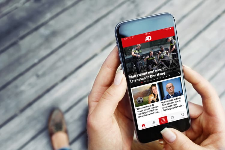 AD heeft het grootste maandbereik, NU.nl de populairste nieuws-app